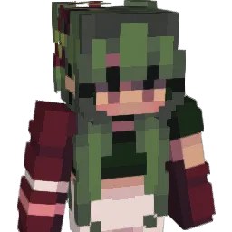 Dudejustus Minecraft avatar bust