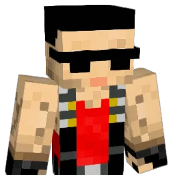 DukestNukem Minecraft avatar bust