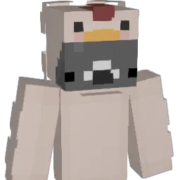 DulDulGi Minecraft avatar bust