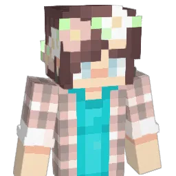 Dummblobs Minecraft avatar bust