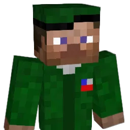 Dummy02 Minecraft avatar bust