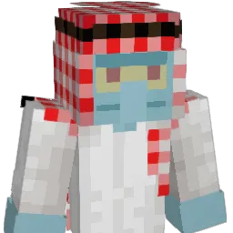 Dunelm Minecraft avatar bust