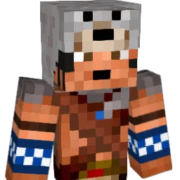 Dunnoe Minecraft avatar bust