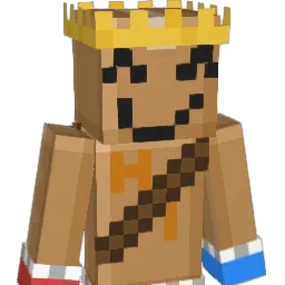 Duplified Minecraft avatar bust