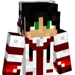 Dusker Minecraft avatar bust