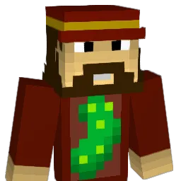 Dusshpickle Minecraft avatar bust