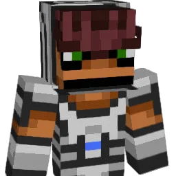 DustyBin13 Minecraft avatar bust
