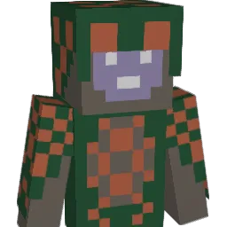 DustyPoncho Minecraft avatar bust