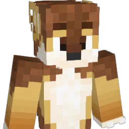 DutchWolf Minecraft avatar bust