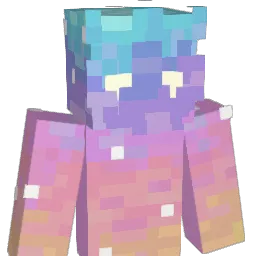 DxrkSpxrk Minecraft avatar bust