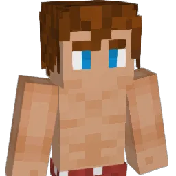Dybmino Minecraft avatar bust