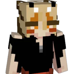 Dyiphoria Minecraft avatar bust