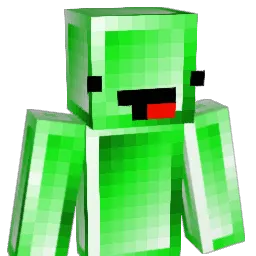 Dzybek Minecraft avatar bust