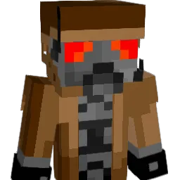 E12357 Minecraft avatar bust