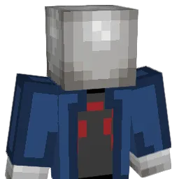E4H54N Minecraft avatar bust