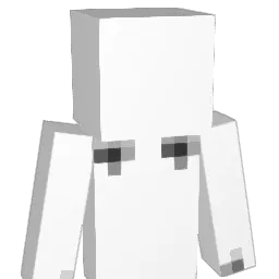 EBC1231 Minecraft avatar bust