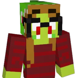 ECAsaur Minecraft avatar bust