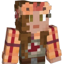 EDD28011 Minecraft avatar bust