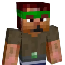 EERobins Minecraft avatar bust