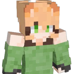 EEinyaa Minecraft avatar bust