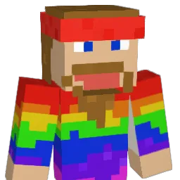 EFANG3701 Minecraft avatar bust