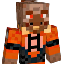 EHeroRaeven Minecraft avatar bust