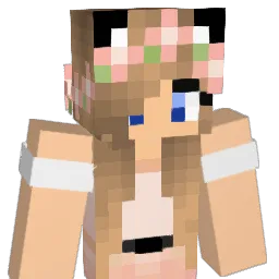 EL1S30514 Minecraft avatar bust
