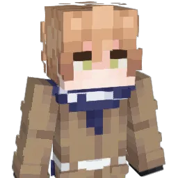 EX0BLAZE Minecraft avatar bust
