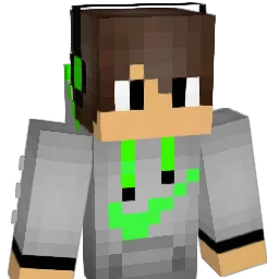 E_D_M Minecraft avatar bust