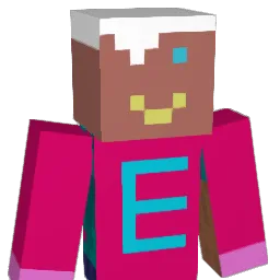 E_gaming Minecraft avatar bust