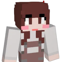 E_the Minecraft avatar bust