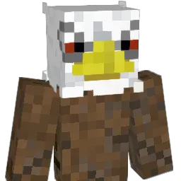 EagleAndWolf Minecraft avatar bust
