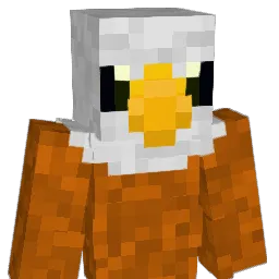 EagleAttacks Minecraft avatar bust