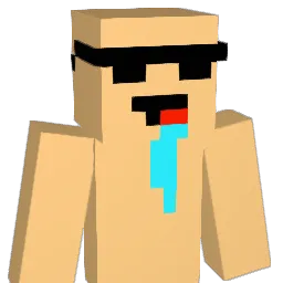 Eardrops Minecraft avatar bust