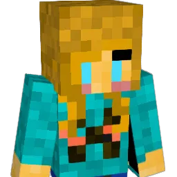 Eblockgirl Minecraft avatar bust