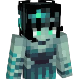 Echinaceadae Minecraft avatar bust