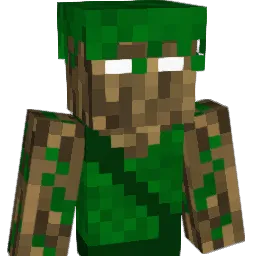 EcoBurn Minecraft avatar bust