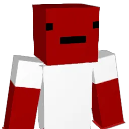 Ectral Minecraft avatar bust