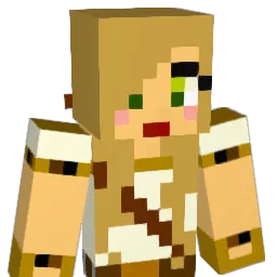 Edwina85 Minecraft avatar bust