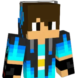 Electricvelocity Minecraft avatar bust