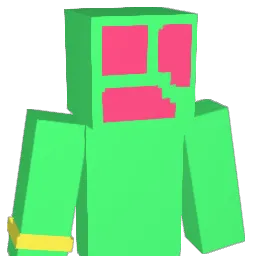 Eleged Minecraft avatar bust