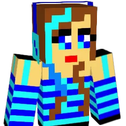 ElektraLilly Minecraft avatar bust