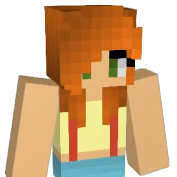 Elenawers Minecraft avatar bust