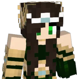 Elfette Minecraft avatar bust