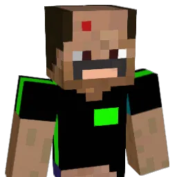 Eliitti Minecraft avatar bust
