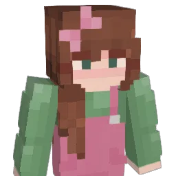 ElineBlack Minecraft avatar bust