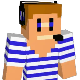 Elit3 Minecraft avatar bust