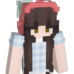 EllaGlowUp Minecraft avatar bust