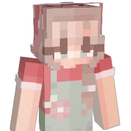 Elladadancer Minecraft avatar bust