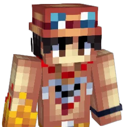 Ellanaxe Minecraft avatar bust